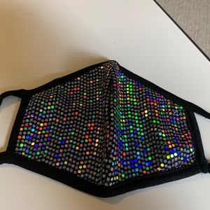 Glitter- sequin fashion face mask